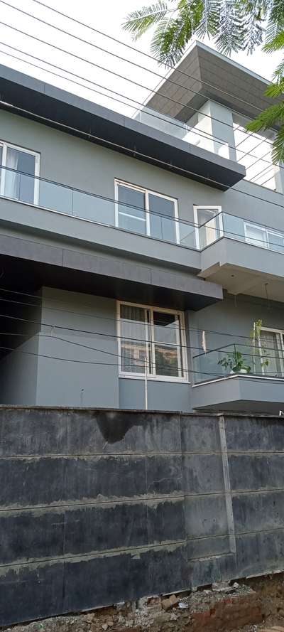 aluminium glass railing