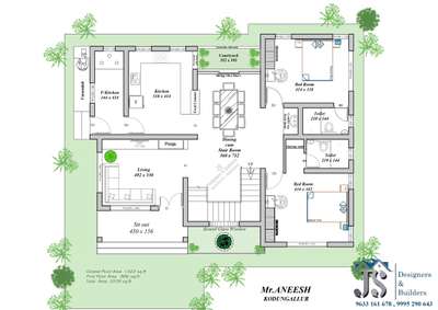 #rate  3rs per sq.ft
FOR MORE DETAILS CONTACT :- 9633161678
#KeralaStyleHouse  #keralastyle  #FloorPlans