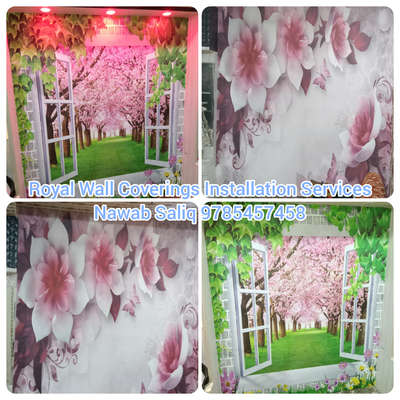 Customized wallpaper installation