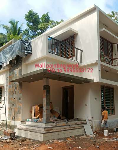 Wall putty painting work #puttywork kozhikode Hindi wala #Painter
