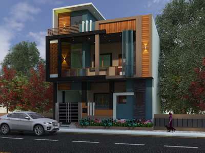 at jaipur #HouseDesigns  #ElevationDesign