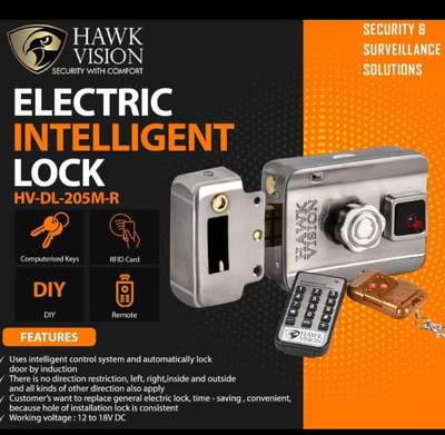 electronic remote lock and card access #cctvcamera #lock