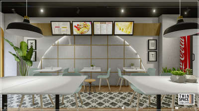 Elegance is served. Take a look at this stunning cafe interior✨❤️

 ##commercialinteriors #architecturedesign #keralainteriordesign #interiordesignideas #retaildesign #twinsplacedesignstudio #decorinspiration