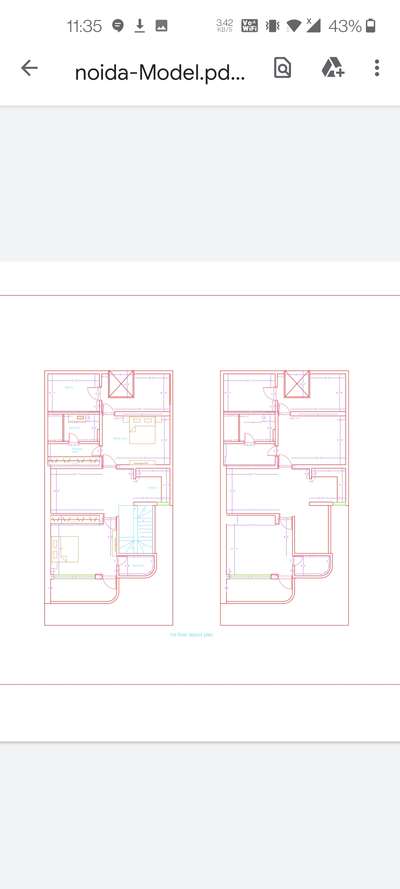 2d drawing space planning