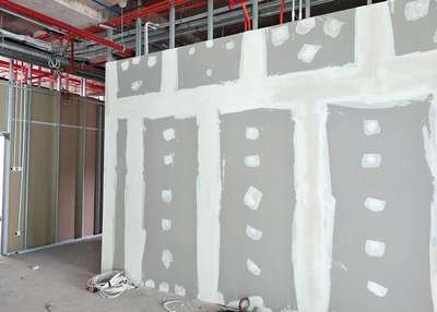 *Gypsum board Partition *
we providing Gypsum board partition.