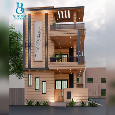 "Small corner, simple design, but BIG on style!
Jodhpur stone ka natural elegance + granite ki luxury finish + CNC cutting ke modern details = ek classy, low-maintenance elevation idea. 🏡✨
Ye design un logon ke liye perfect hai jo chhoti jagah par bhi premium look chahte hain – simple yet stunning.
#SmallElevation #SimpleElevation #JodhpurStone #StoneElevation #GraniteDesign #CNCWork #ModernElevation #CornerHouseDesign #BhoomiPlanners #MinimalDesign #LuxuryElevation #SmallHouseElevation #FacadeDesign #RajasthanArchitecture #3DElevation #ElevationDesign #HomeDesignIdeas #SimpleModernHomes #KoloArchitecture #DreamHomeDesign