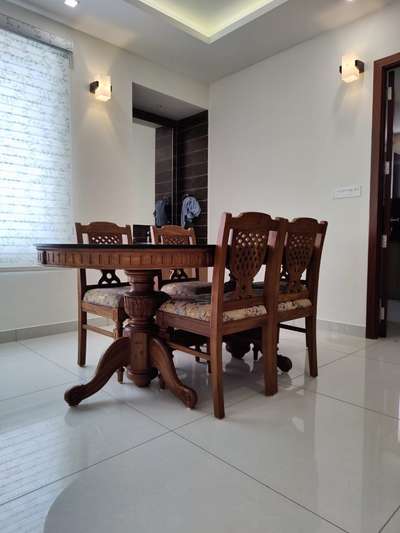 Teak dinning set 
#work@ernamkulam