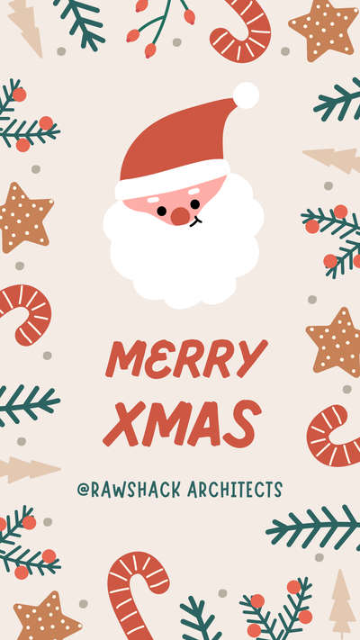 Happy Christmas ❤️🎁 Rawshack Architects #christmas