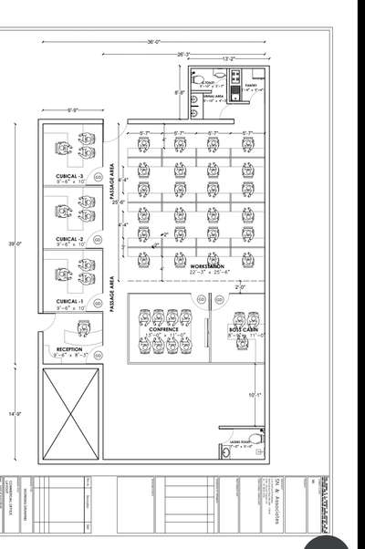 commercial office layout