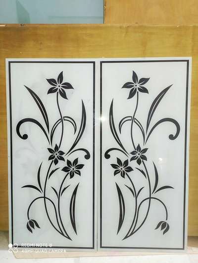 kitchen glass ,led panel desgin