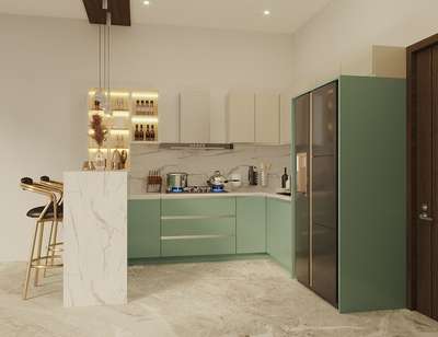 kitchen cabinet with pu finish