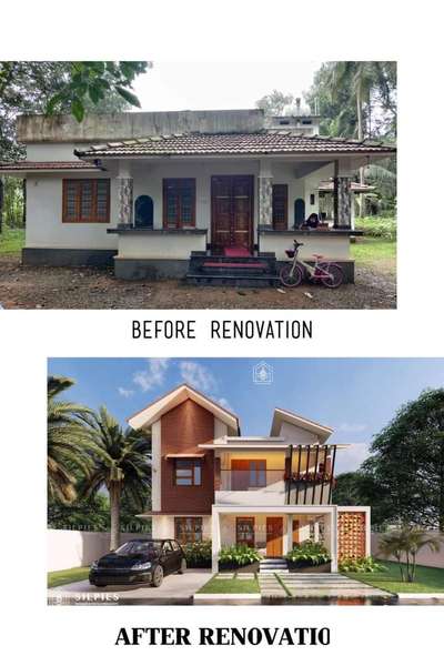 Before and After the  #Renovation.. 
Concept  #Melattur