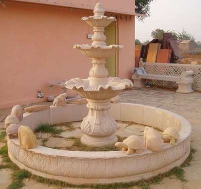 Fountain #Stoneart #stoneworld #sandstonework