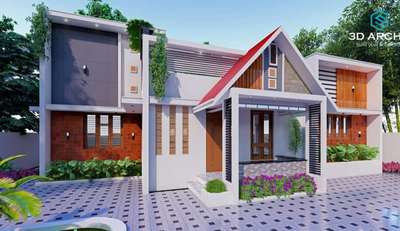 exterior 3d view  #contemporary  #design  #tvm