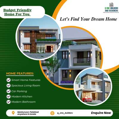 Q One Builders And Designers
  Mankurussi, Palakkad
  Please Contact us 

Architectural Plan, 3D modeling Interior & Exterior Walkthrough, Estimate & Panchayat approval, Supervision, Interior Work, Labour contract
Palakkad ( All Kerala Available) 
For more information Please DM

#construction #builders #palakkad #exteriordesign #3dmodeling #interorwork #interiors #interiordesigners