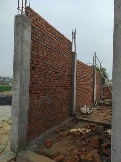 brick wall  #Contractor  #brick  #GM_Builders