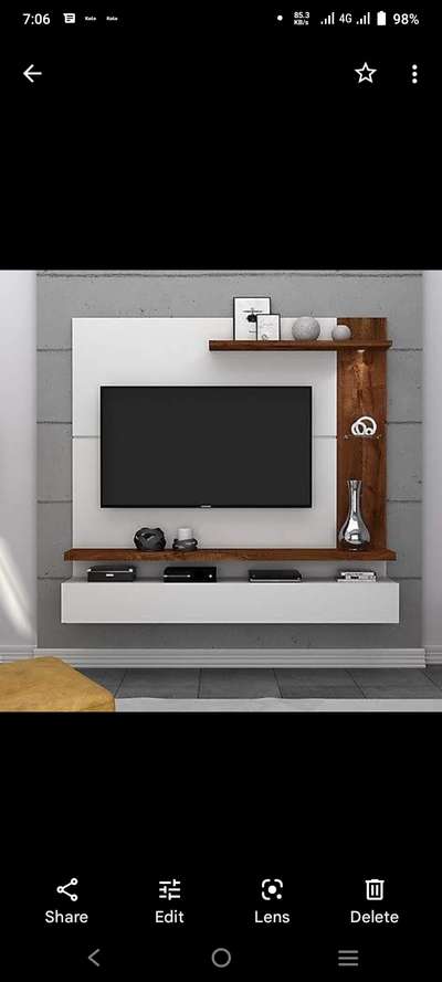 ₹250 squire feat labour rate TV panel