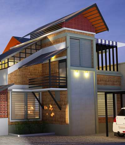 #my home design #exterior #rear view