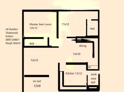 1700sqft 34 lakh
4BHK
UK Builders
Thattamala
Kollam