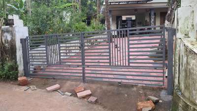 #gate  #sloping site #