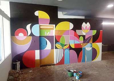 creative degine.wall art plastic paint ..