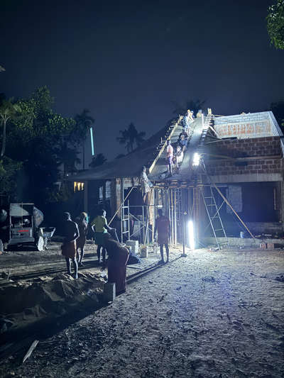 Great projects are built not just by plans, but by people who go the extra mile - Our team worked tirelessly into the night to complete the main slab slope concreting — true dedication in every pour!
.
.
Client : Mr. George 
Location : Kara, Kodungallur 
Architect : Lapa Architects 
Construction : Reliable Builders
.
.

 #HouseConstruction  #Residentialprojects  #commercialprojects  #Buildingconstruction  #CivilEngineer  #Contractor  #constructioncompany  #buildersinthrissur  #Designs  #projectmanagement  #buildersinkerala  #buildingdrawings  #turnkeyProjects  #InteriorDesigner  #Architectural&Interior  #structural  #renovations  #qualityconstruction  #workmanship  #buildersinkerala  #buildersinthrissur  #buildingpermits