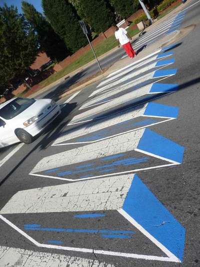 3D Road marks