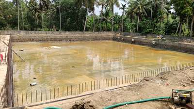 Taday's work started at Trivandrum. Swimming pool outer wall strengthening and waterproofing 
 #WaterProofing  #swimmingpool  #constructionchemicals #waterproofingsolutions