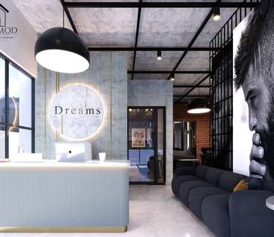 #saloninterior #InteriorDesigner #architecturedesigns #Architectural&Interior #keralahomeinterior