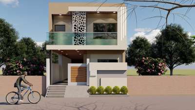 3000₹ for G+1 Front 3D elevation 
20x50 Plot area