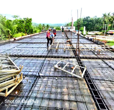 Roof Slab Concreet of School at P P