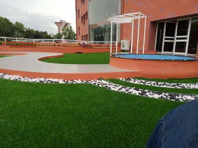 My new work. Artificial terrace garden at ISRO #