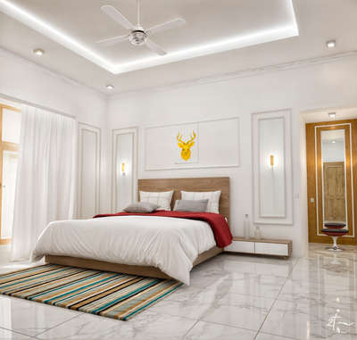 proposed master bedroom design #3d #MasterBedroom #BedroomDecor #interior