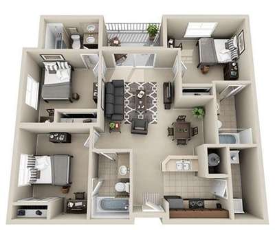 मात्र ₹1000 में अपने घर का 3D फ्लोर प्लान बनवाए 8871194779  #3d  #3DPainting  #3DPlans  #3dmodeling  #3dhouse