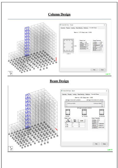 all type structure Analysis &  design in STAAD pro & E-TABS