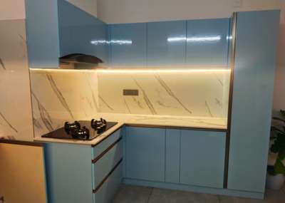 work done ..kitchen cabinet interior complete.
client: seena kaipamagalam
 #InteriorDesigner  #KitchenIdeas  #KitchenInterior