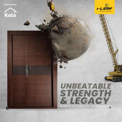 Fortress of strength, guardian of security. Discover the unbeatable might of I-Leaf steel doors – where protection meets perfection. 

 #Steeldoor #strongdoor #reliable #securehome #Security #ecofriendlyproducts #ecofriendlyliving #aestheticdesign #stateofthearttechnology