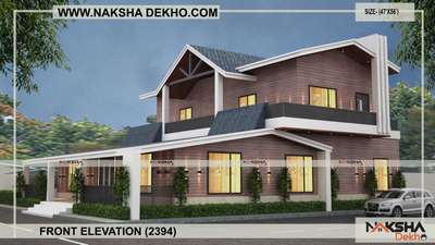 #Front Elevation # 3d design # Home design