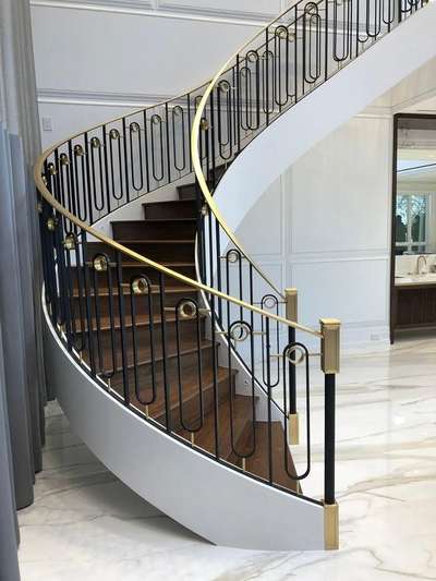 staircase railing work