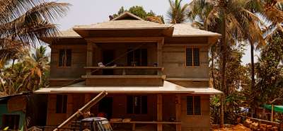 New ceramic roof tile work starting at sreekrishnapuram, palakkad /first step reepar work completed.