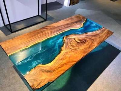 Epoxy River Table  #centertable