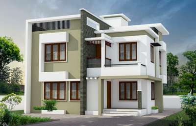 1850 sqft 4 bhk Budget home Design Construction and design Eracreatio devlopers calicut