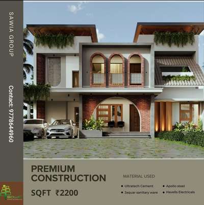 Premium Construction starting from ₹2200/sqft
Please contact for more details 

 #HouseConstruction  #constructioncompany  #homedesigne  #consultant  #sawiadevelopersandinteriors