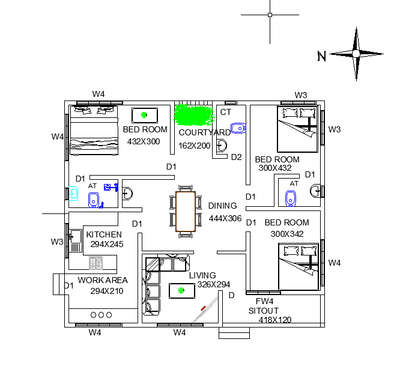 Plan : 1
Ground Floor Vastu plan.                           #architecturedesigns #vastuexpert #perfectdimension  #plandesignHouse_Plan  #vastuexpert #1200sqftHouse