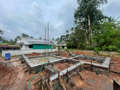 Belt concreting at Kodakara 

 #Belt #belt_level #concrete #ContemporaryHouse #house #construction #Thrissur