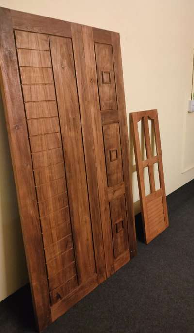 Teak double Door