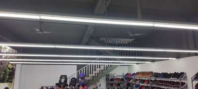 open lights in shopes 
with welding