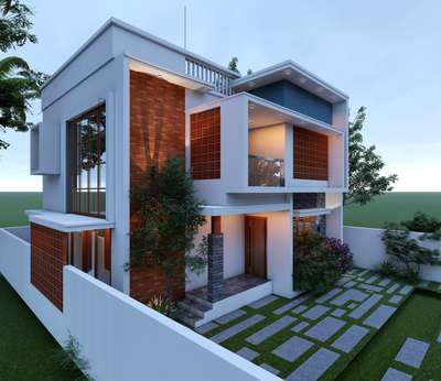 elevation for Mr.KESAVAN NAIR @Tvm 

 #3BHKHouse  #ElevationHome  #homedesigne  #FloorPlans  #plandesignhouse  #3d  #3drender  #twostorey  #singlehome  #boxtypeelevation  #colonialhouse