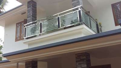 Steel fabrication Works
9744935740 
#StainlessSteelBalconyRailing