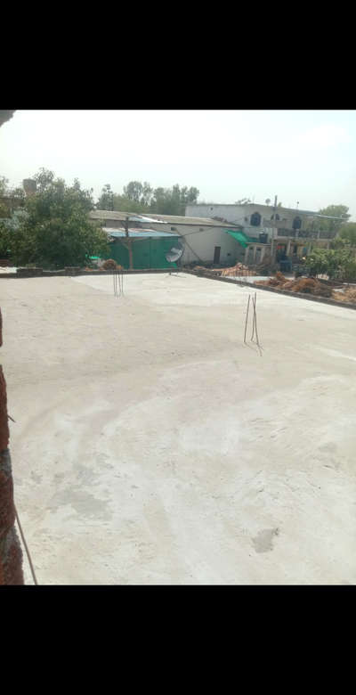 #today my work chhat waterproofing  #